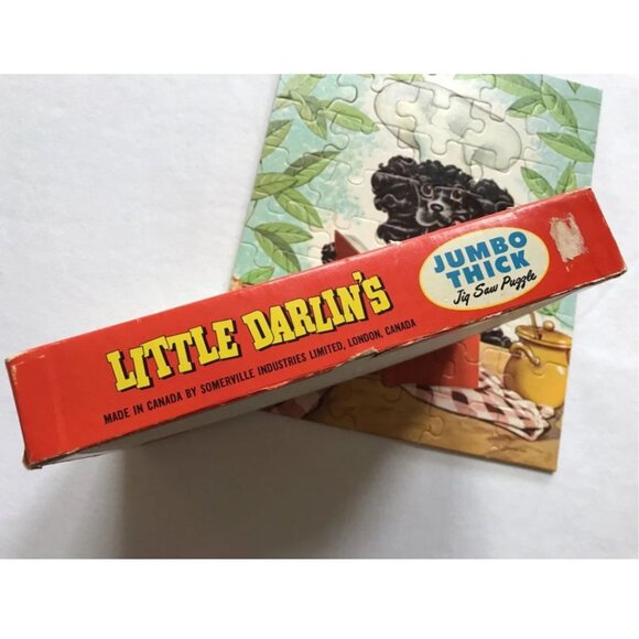 Complete Chef Dog Jigsaw Puzzle by Somerville Made in Canada 1963 - Picture 3 of 4